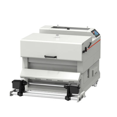 DTF Powder Shaker Machine 80cm film width Three Stage Heating For Tshirt