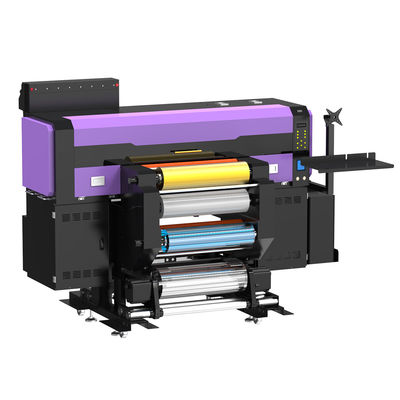 4 Head Gold / Silver Foil Effect Making In One Time 60cm UV DTF Printer