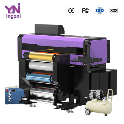 4 Head Gold / Silver Foil Effect Making In One Time 60cm UV DTF Printer