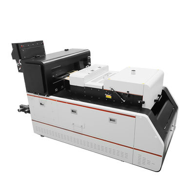 DTF Integrated printing,powder shaking and drying machine A3 width two print head
