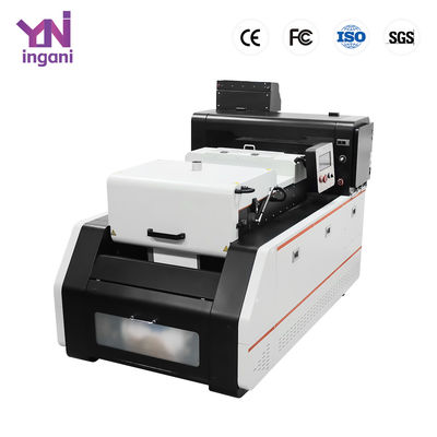 DTF Integrated printing,powder shaking and drying machine A3 width two print head
