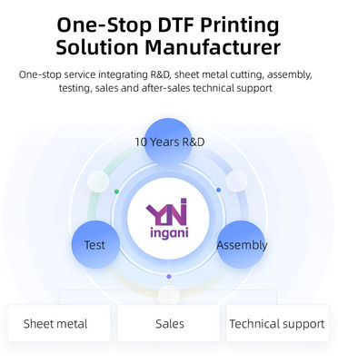 30cm DTF Printer Machine Dual EPSON I1600-A1 Print Heads For Clothes