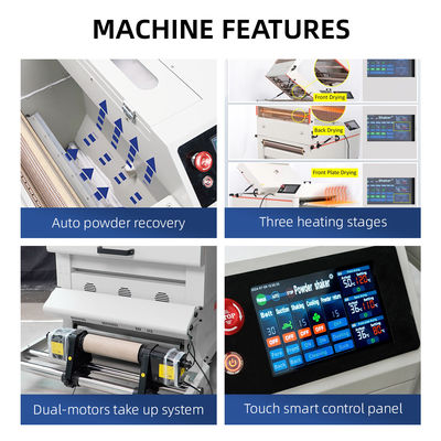 Support Customization 24 Inch DTF Powder Shaker And Dryer Machine Powder Automatic Recycling