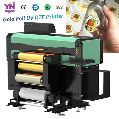 Golden Supplier Impresora UV DTF I3200 Head A1 UV DTF Printer with Gold Foil 60cm