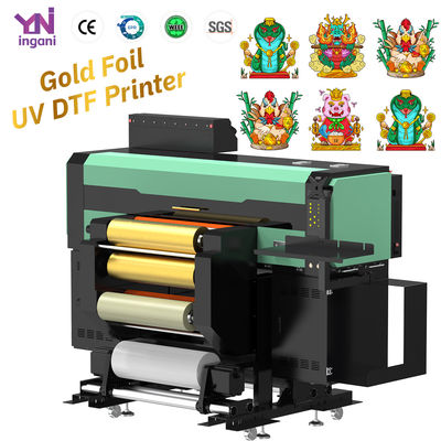 Golden Supplier Impresora UV DTF I3200 Head A1 UV DTF Printer with Gold Foil 60cm