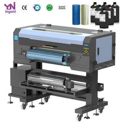 24in UV DTF Printer with I3200 Printer Heads AB Film Crystal Label Printing Machine for Cup