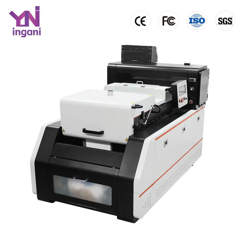 DTF Integrated printing,powder shaking and drying machine A3 width two print head
