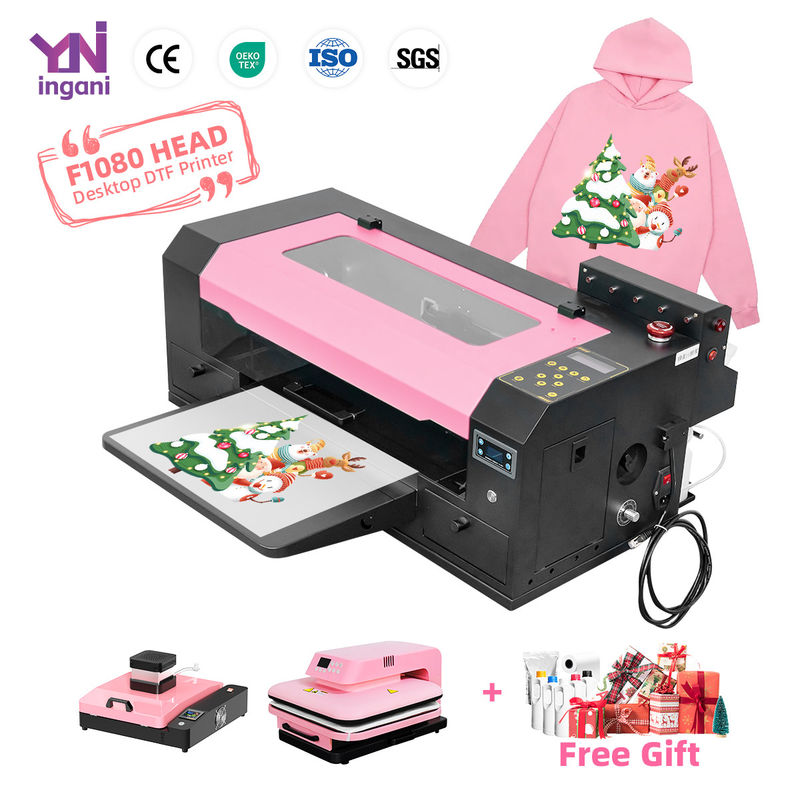 Small DTF Printer Machine EPSON F1080-A1*1 Print Head For Hoodie