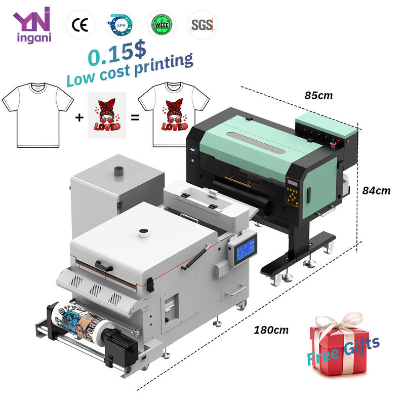 Small DTF Printer With Powder Shaking And Drying