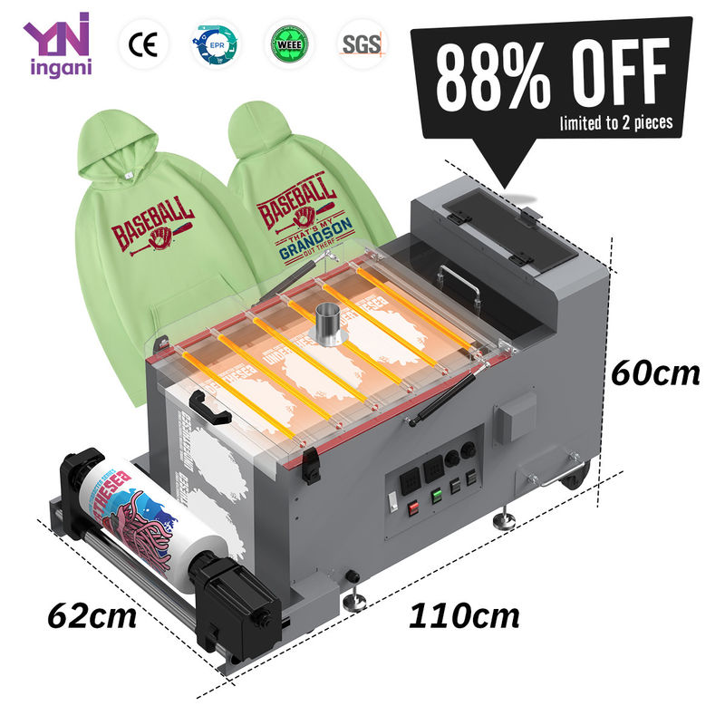A3 A2 30cm DTF Printing Powder Shaker Machine For MIMAKI DTF Printer