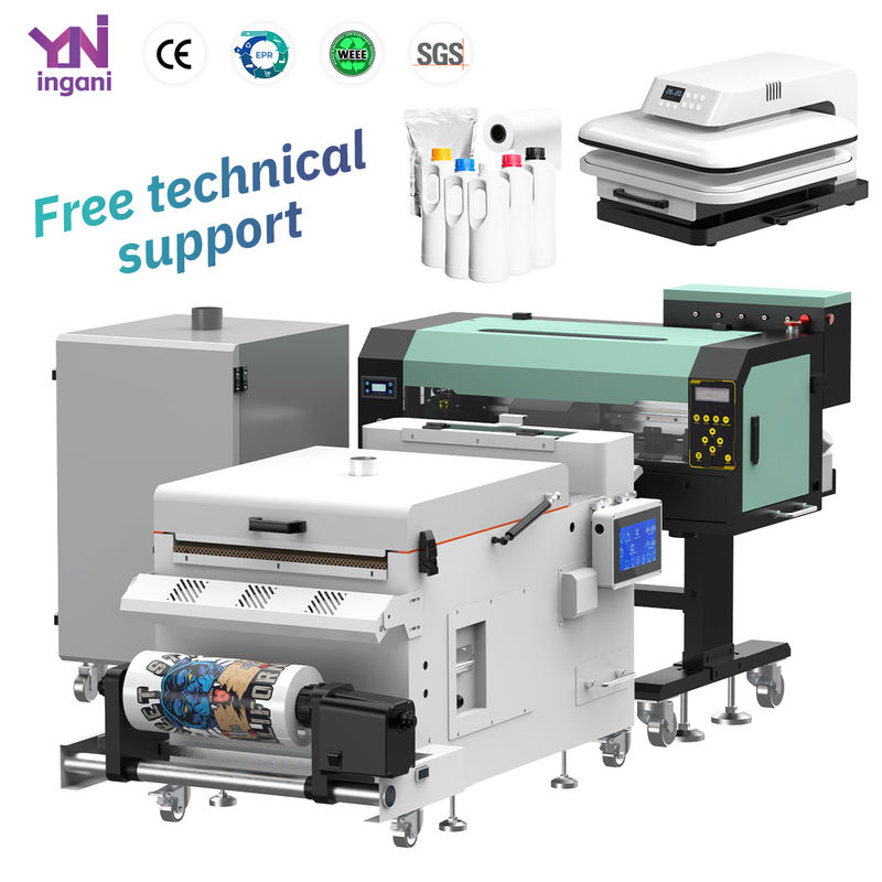 DTF Printer 30cm Wide Dual Epson i1600 A1 Printheads High Speed 