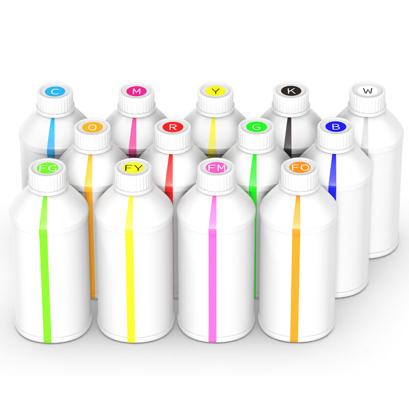 500ML DTF Printer Ink Cmyk White Environmentally Friendly Odorless Ink